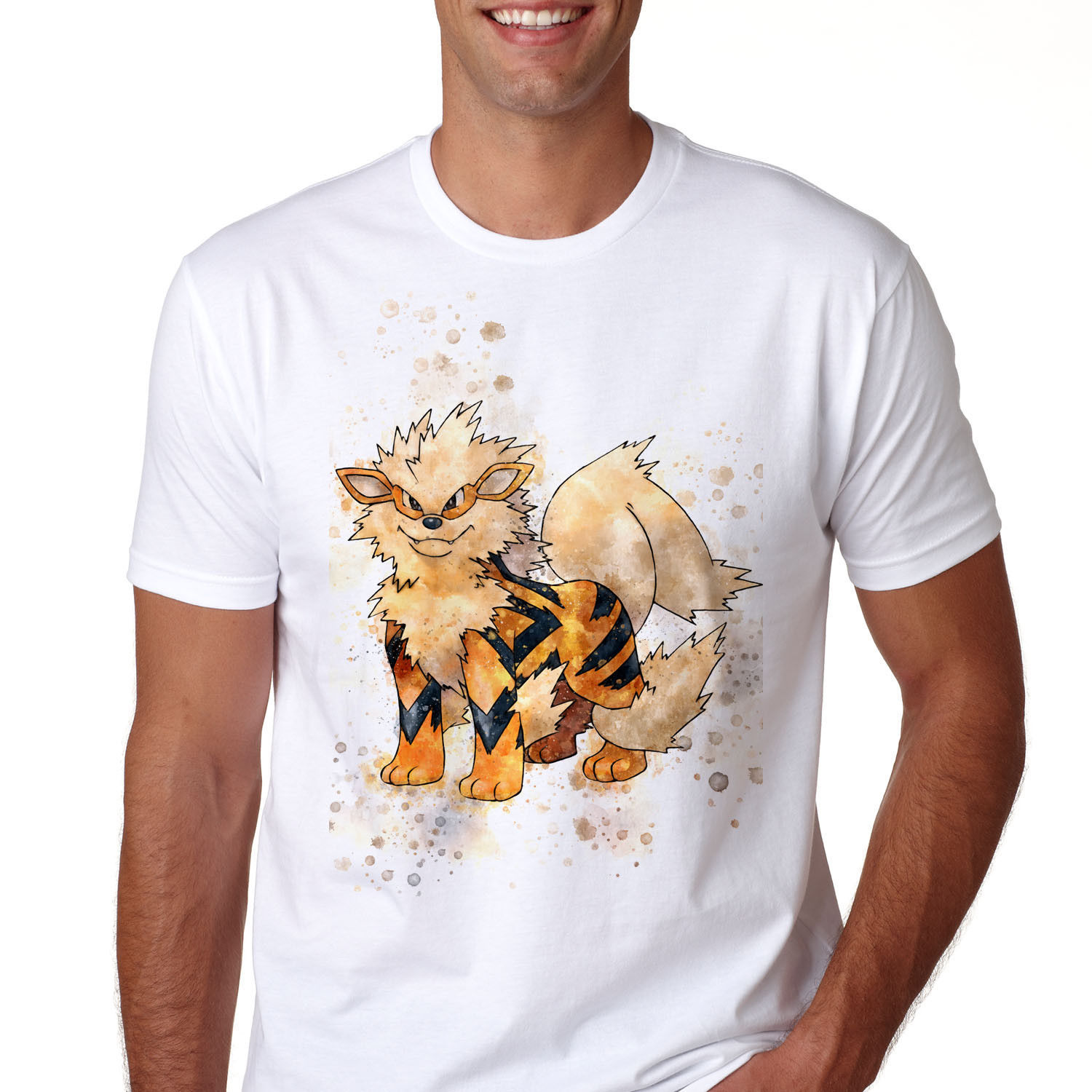 pokemon sword and shield arcanine shirt