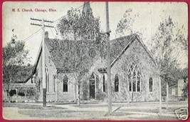 CHICAGO OHIO M E Church OH Postcard Willard - $10.00