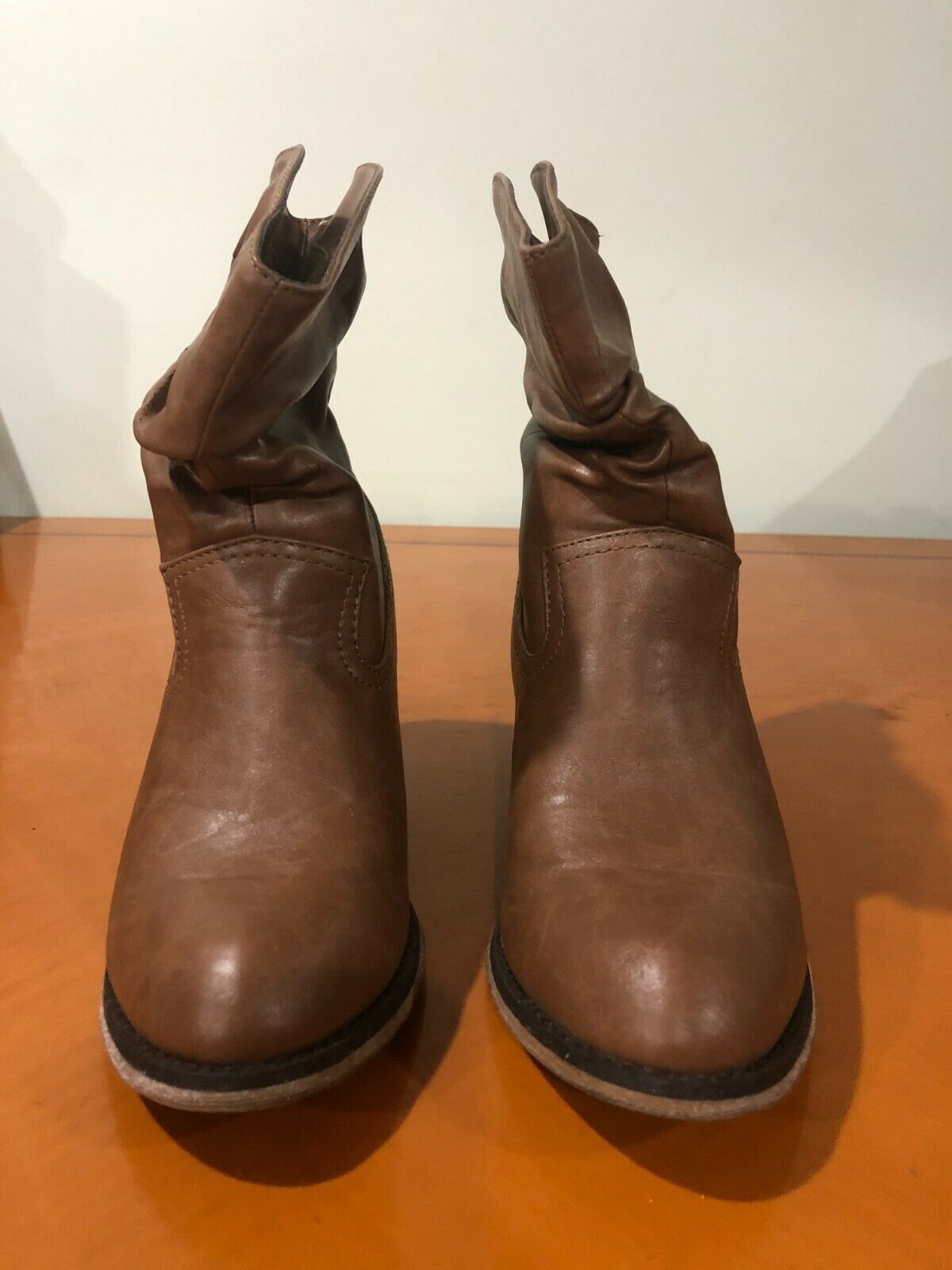 american eagle brown ankle boots