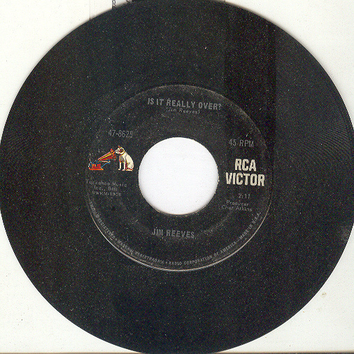 Jim reeves 45 rpm is it really over records