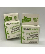 Ola Bamboo Eco-Friendly Dental Floss - Fresh Mint - 30m x 2 - $13.09