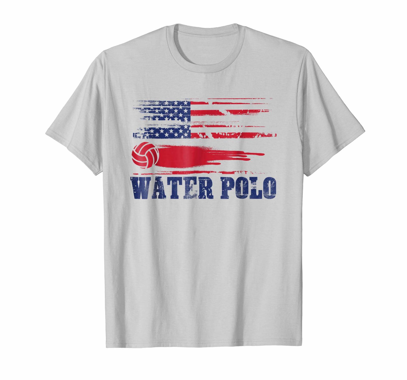 Sport Shirts Water Polo Shirt Cute Team Aquatic Sport Tee USA Gift