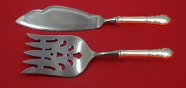 Modern Victorian by Lunt Sterling Silver Fish Serving Set 2 Piece Custom HHWS - $147.51