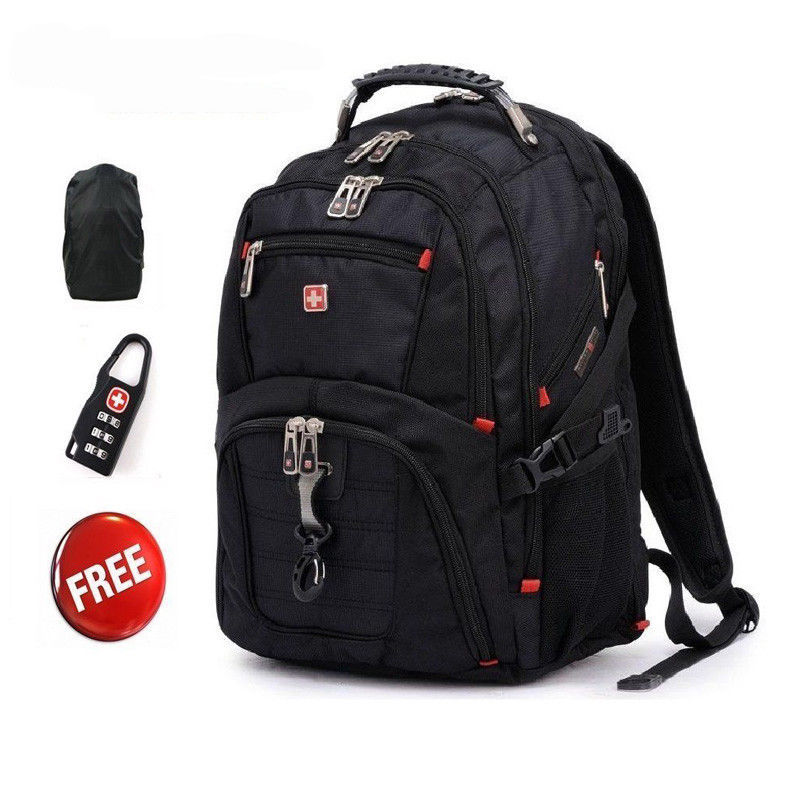 Swiss gear Waterproof Travel Bag Laptop Backpack Computer Notebook ...