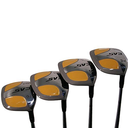 Men's SV3 Yellow Square Fairway 3 5 7 9 Wood Set Golf Clubs, Right ...