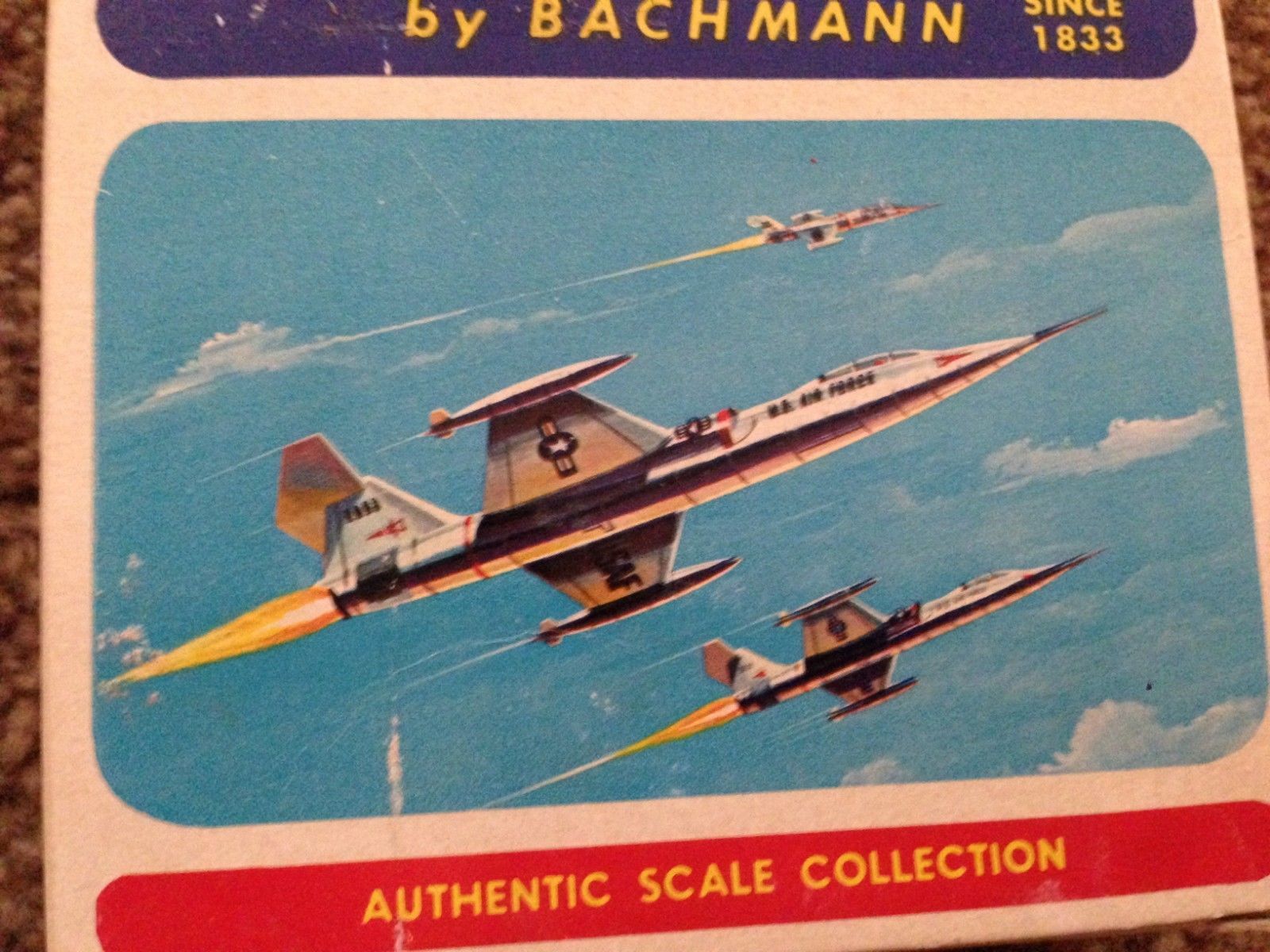 Vintage Bachmann Mini Planes Lockheed F-104 and 27 similar items