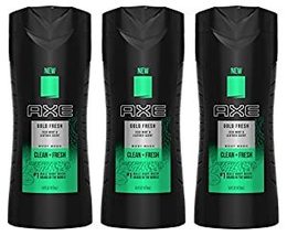 Axe Body Wash - Gold Fresh - Iced Mint & Leather Scent - Net Wt. 16 FL OZ (473 m - $32.99