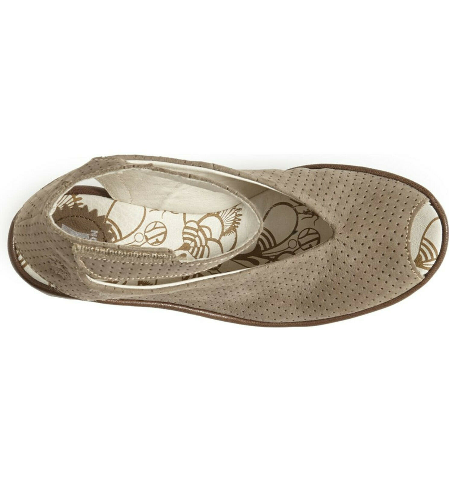 fly london perforated wedge