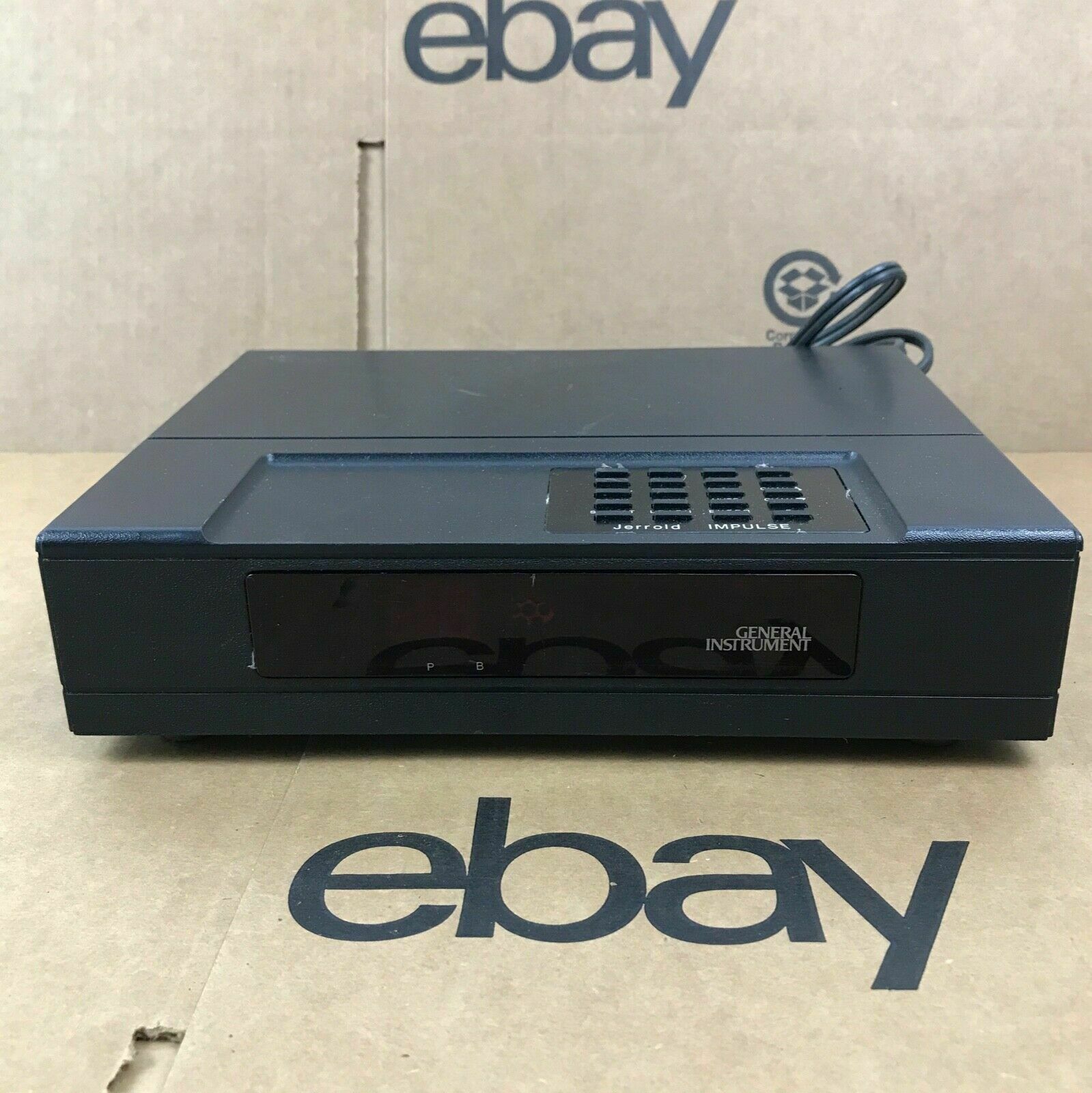 General Instrument Jerrold Impulse CATV Converter Cable Box DPBB7312P 8