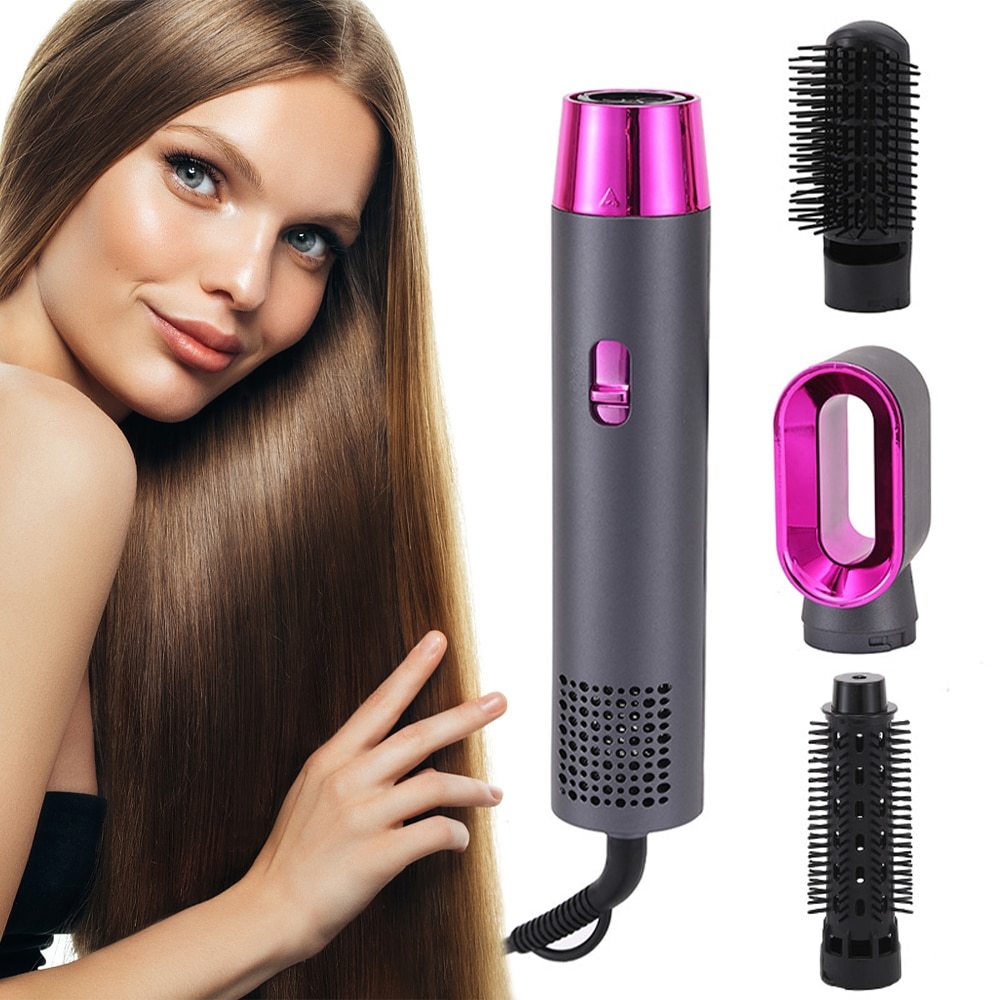 Lofamy 3 In 1 RE-2062 Multifunction Hot Air Brush Hair Curler Straightener Comb  - $163.02