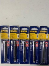 Irwin Tools 1882428 Impact Perf Double Ended #1 Square Screwdriver Power Bit 5pc - $10.89