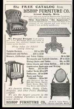 Bishop Furniture Arts Crafts 1905 Print AD Grand Rapids Advertisement - $34.99