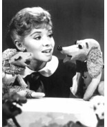 SHARI LEWIS 8X10 PHOTO WITH LAMB CHOP &amp; PUPPET - $10.75