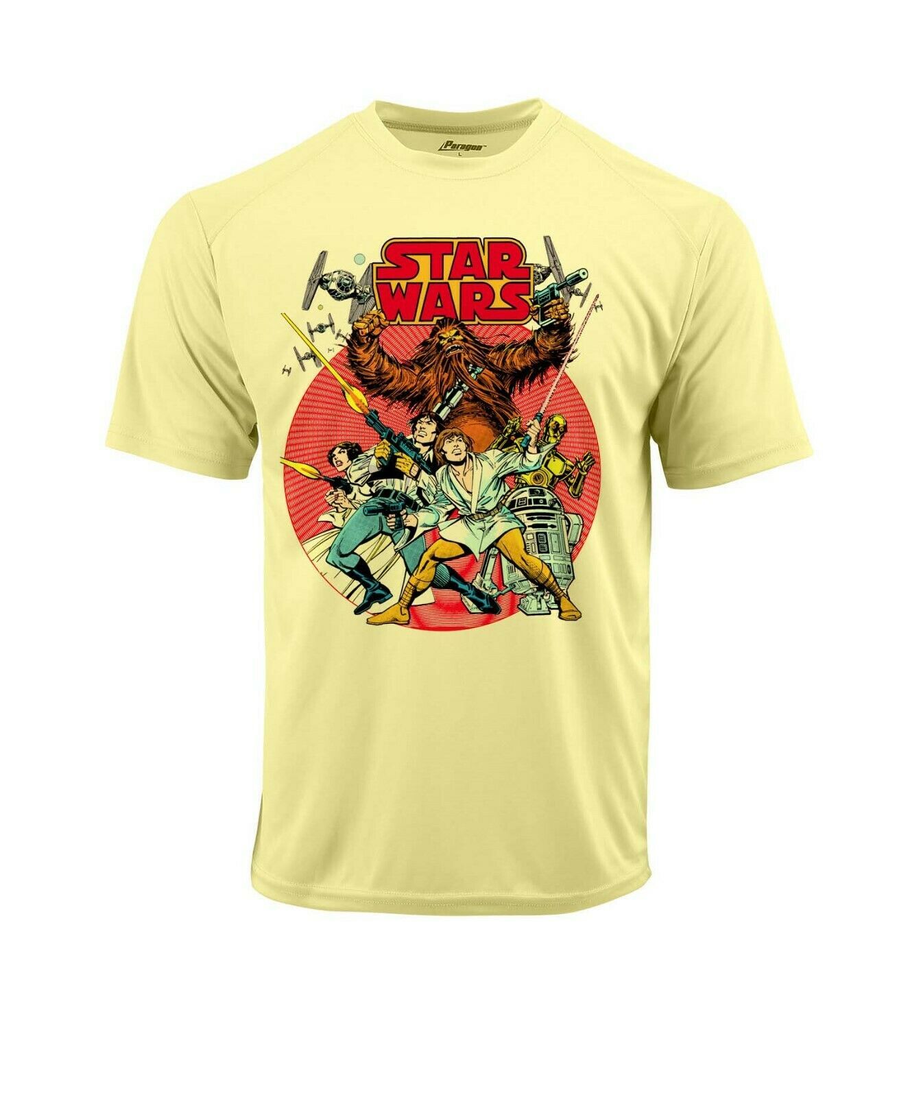 Star Wars Dri Fit Comic Book T-shirt moisture wick retro graphic retro ...