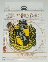 Harry Potter House of Hufflepuff Crest Logo Colored Metal Lapel Pin NEW UNUSED - $7.84