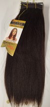 100% human hair tangle-free new yaky weave; straight; sew-in; weft; perm yaky;#2 - $16.99