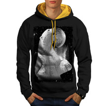 Bear Disco Space Animal Sweatshirt Hoody Party Animal Men Contrast Hoodie - $23.99