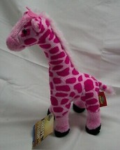 Adventure Planet Soft Pink Giraffe 9" Plush Stuffed Animal Toy New - $14.85