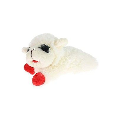 holiday lamb chop dog toy
