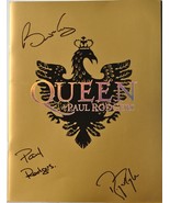 QUEEN SIGNED CONCERT PROGRAMME X3 - Paul Rodgers, Brian May, Roger Taylo... - $859.00