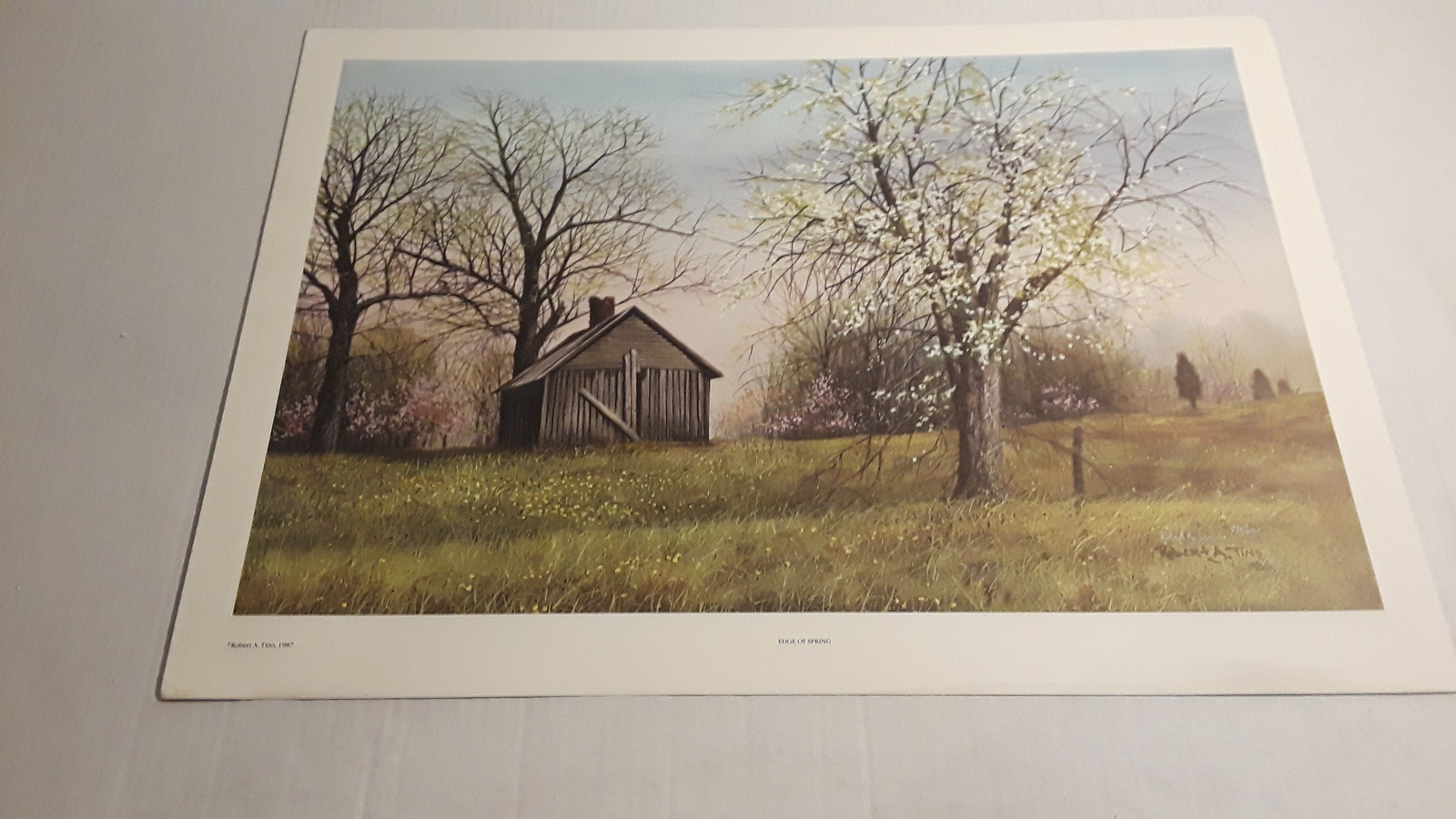 EDGE OF SPRING PRINT BY ROBERT A. TINO, LIMITED EDITION 510600 - Art