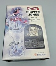 MLB ATL Atlanta Braves Baseball Chipper Jones Replica Hall of Fame Plaque  - $21.73