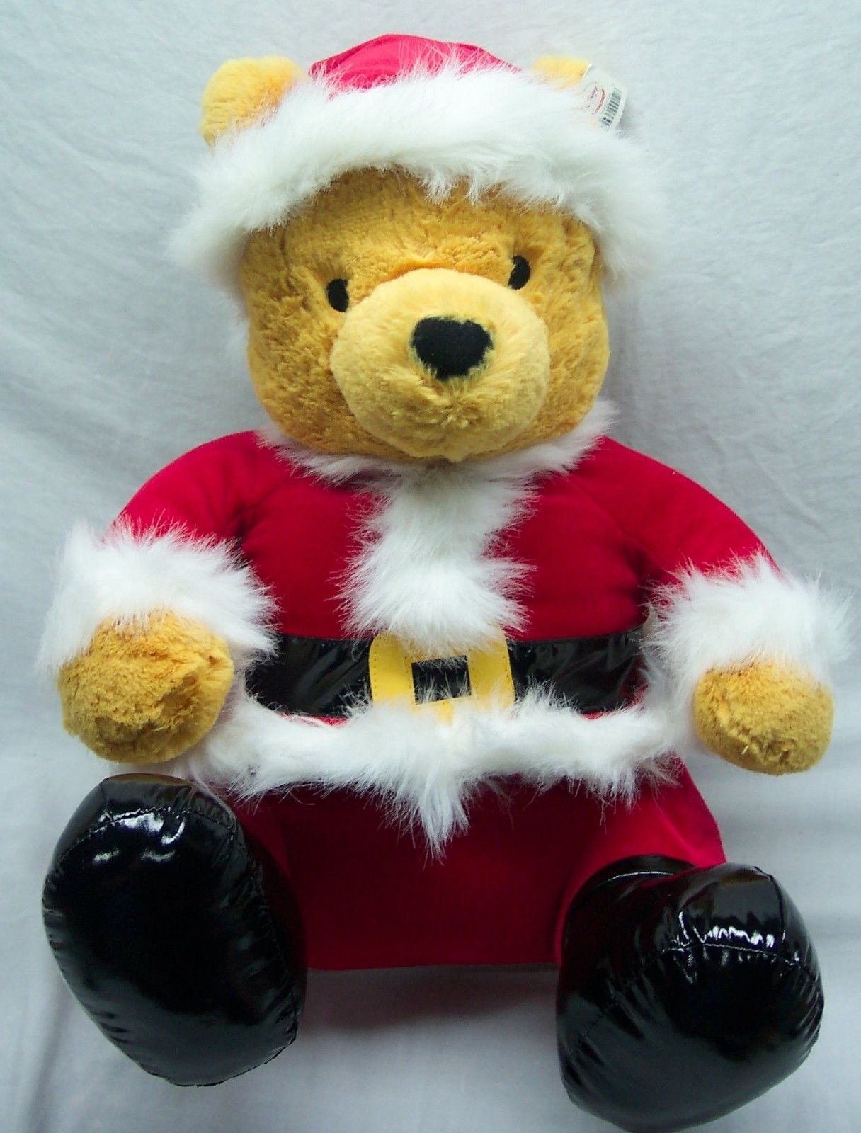 santa bear plush