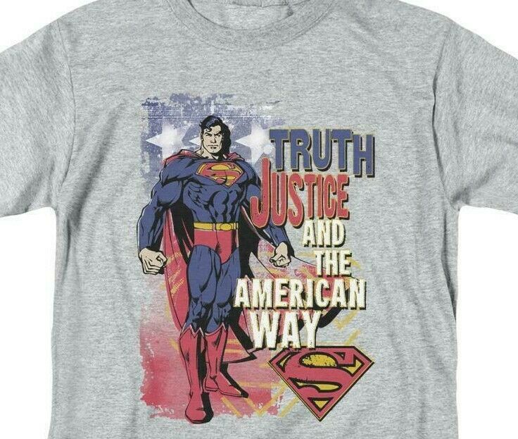 truth justice and the american way t shirt