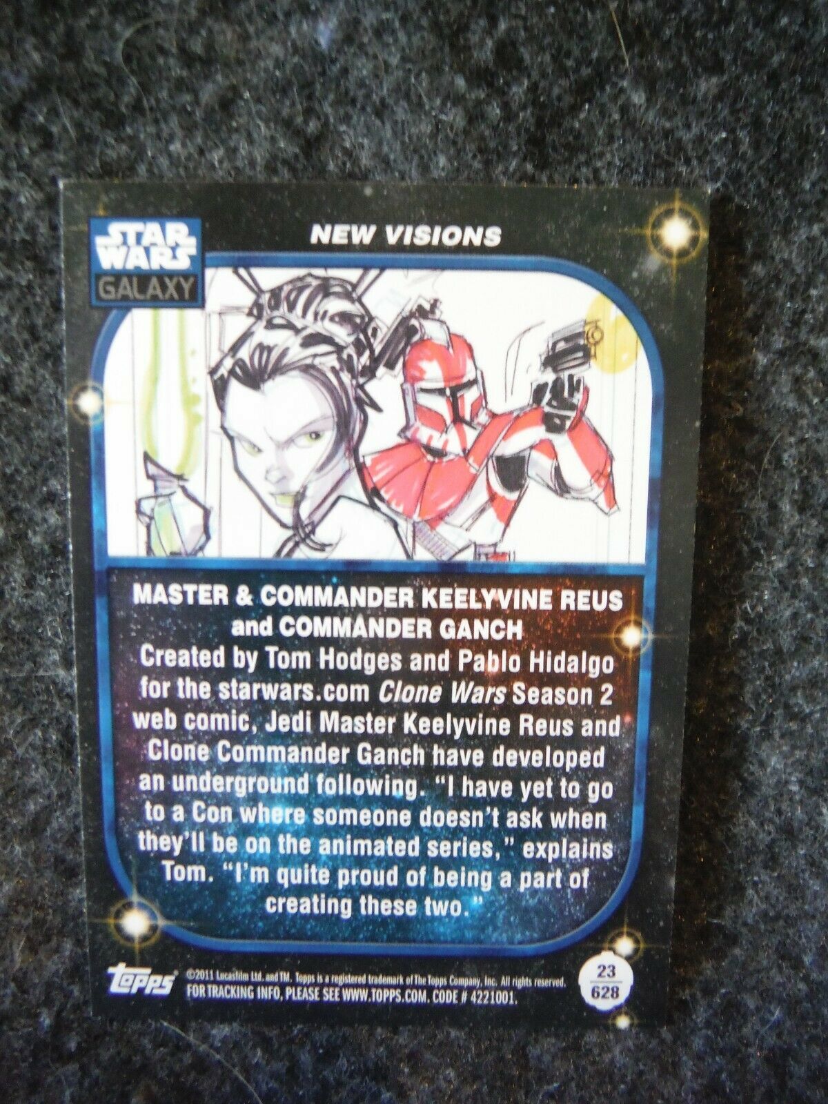 star wars galaxy trading cards