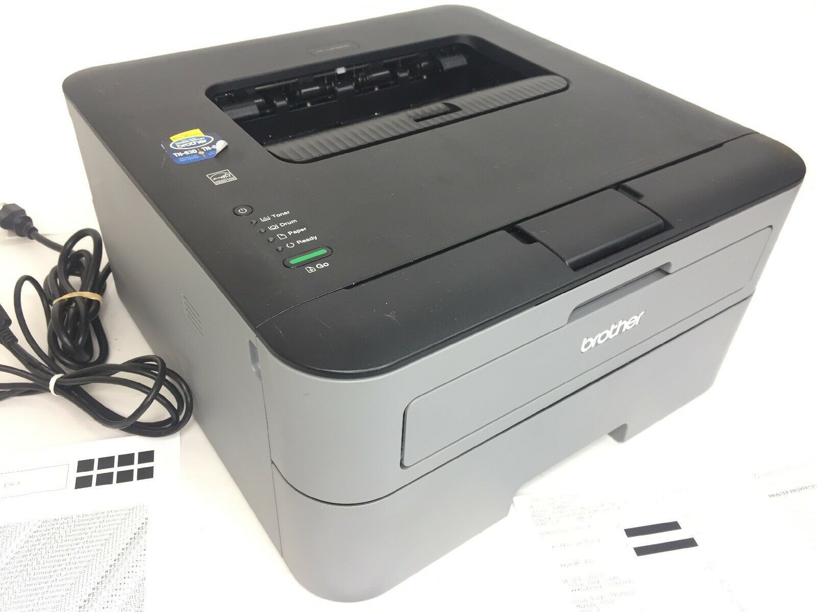 Brother HL-L2320D Monochrome Laser Printer with 90% Toner Cartridge ...