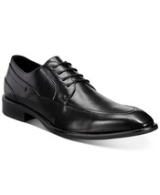Alfani Men Moc Toe Dress Oxfords Sheldon Black Synthetic Leather - $24.08