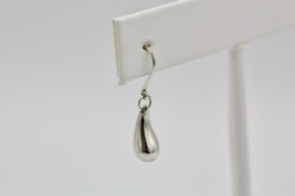 Tiffany &amp; Co. 925 Sterling Elsa Perreti Single Teardrop Hook Earring Rep... - $210.38
