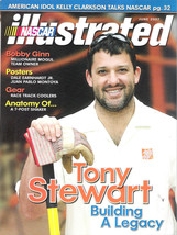Nascar Illustrated June 2007 Tony Stewart Building A Legacy Montoya Poster - $14.99