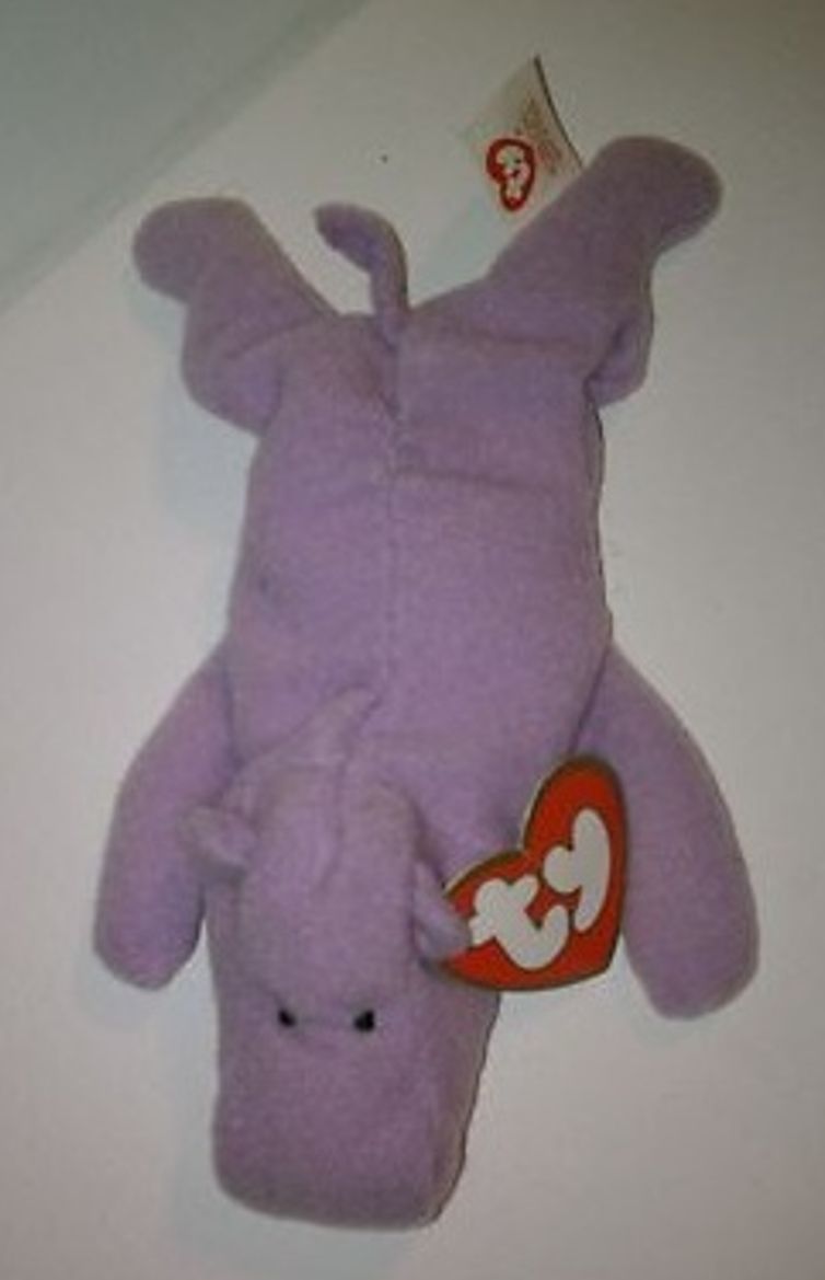 happy the hippo beanie baby