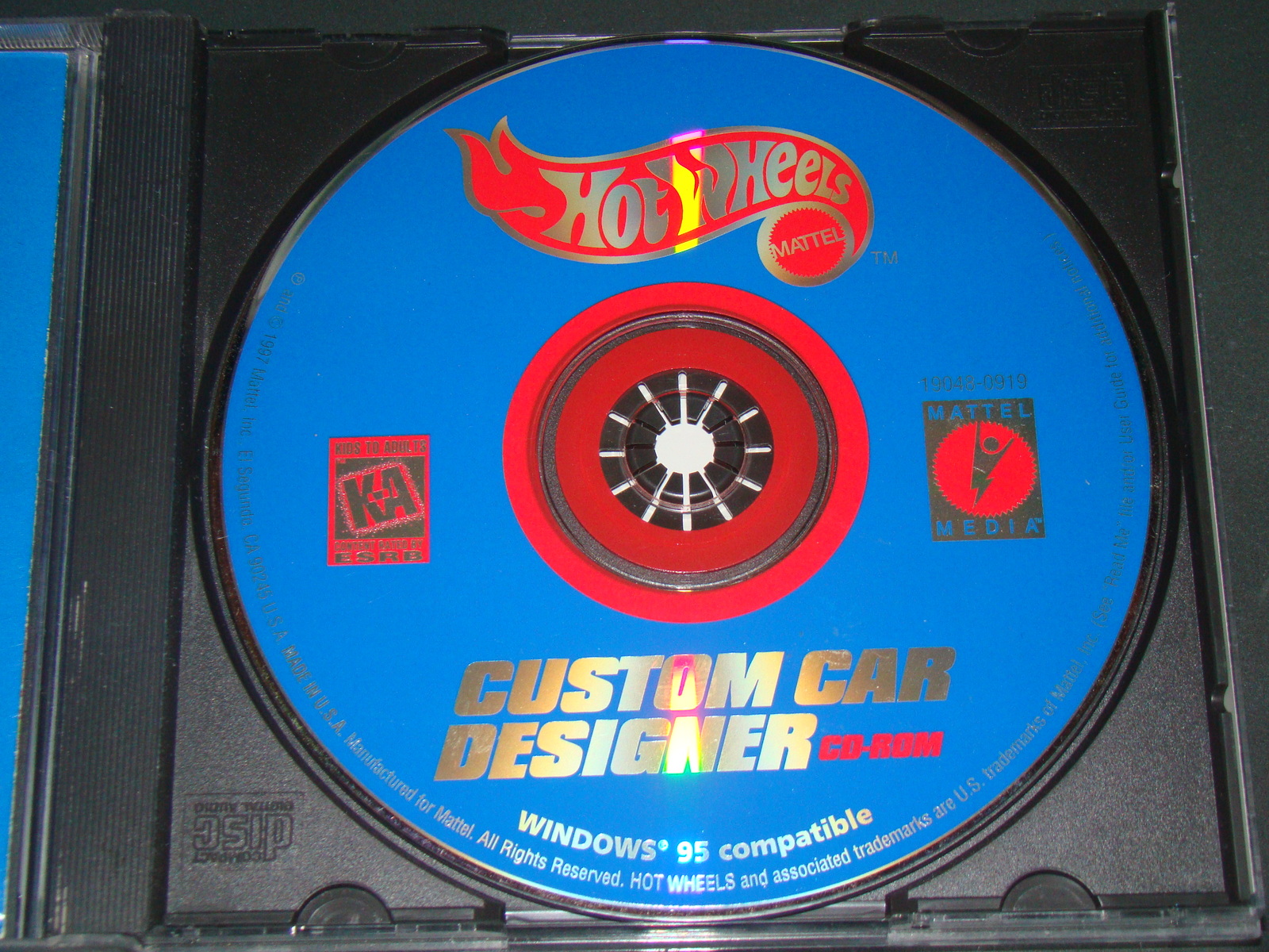 hot wheels custom car designer cd rom