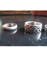 Assortment of used silver toe rings - $46.54
