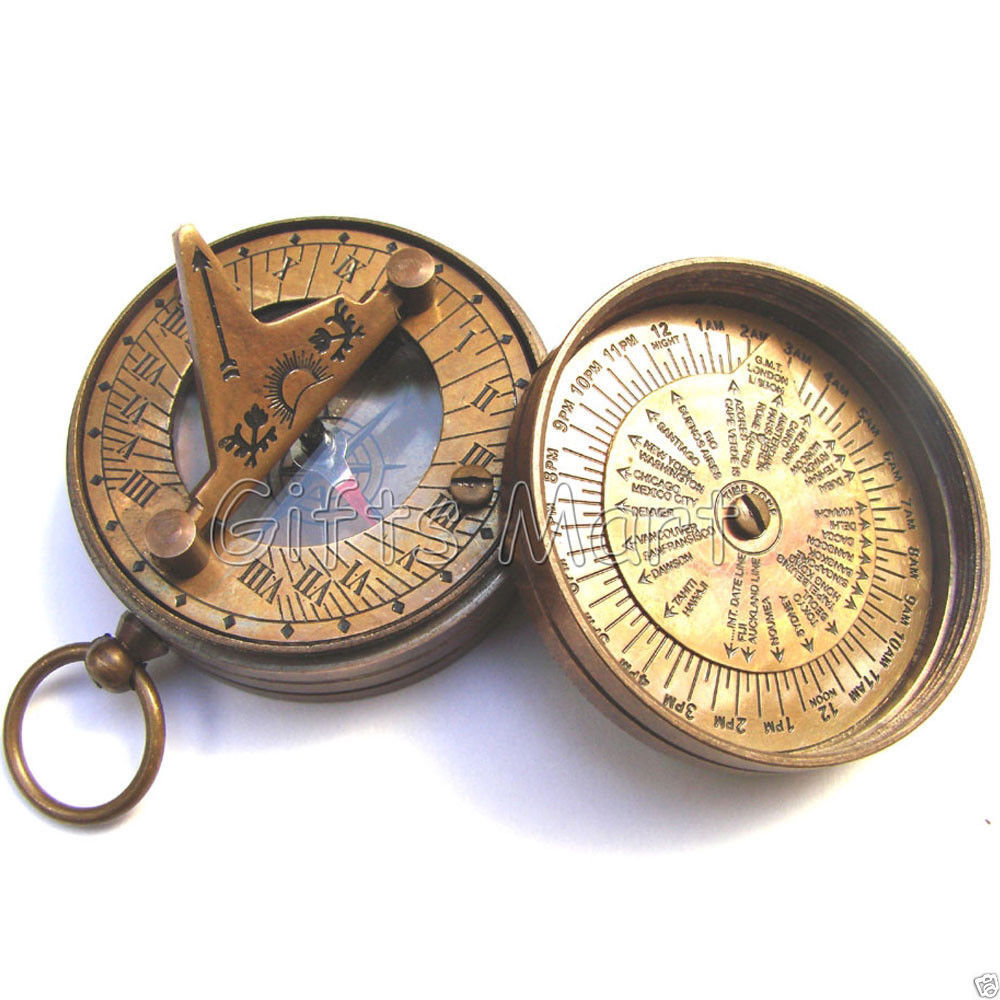 Brass Nautical Pocket Compass 45 mm Lot Of 25 Pcs Marine Collectible Decorative