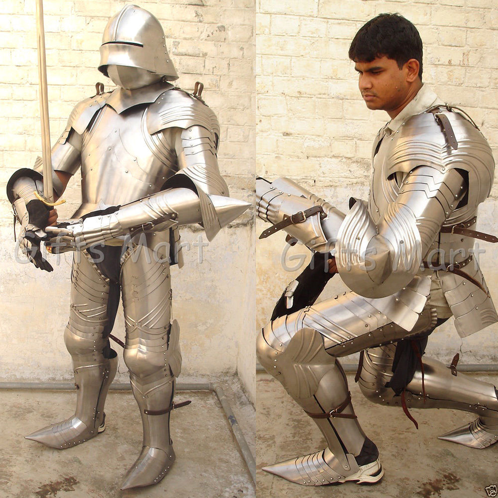 Fully Wearable Gothic Knight Suit of Armor and 50 similar items
