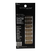 Maybelline Color Show Prints Mirror Effect Nail Stickers 20, Aztec Gold - $7.99