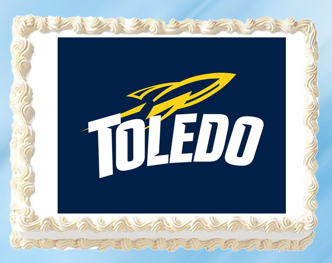 Toledo Edible Image Topper Cupcake Frosting 1/4 Sheet 8.5 x 11