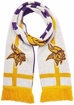 Minnesota Vikings new football fan apparel OTS Silas Scarf NFL  - $46.08