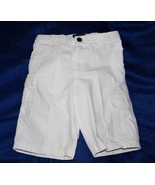 Polo Ralph Lauren 1967 Boys Adjustable Waist White Cargo Shorts Size: 7 - $15.99