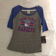 NHL New York Rangers Womens 3/4 shirt Size L - $14.50