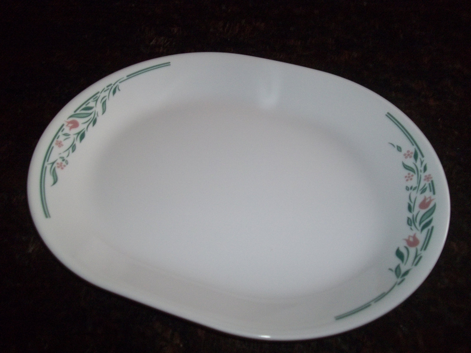 Corelle Rosemarie Serving Platter, Made in the USA Dinnerware & Serveware