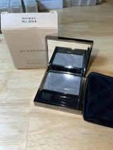 Burberry Eye Colour Wet &amp; Dry Silk Shadow No.304 NICKEL 0.09 OZ/2.7g NEW - $24.74