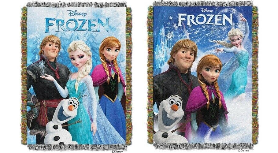 Blankie Tails Frozen II Olaf Shaped Blanket Super Soft  54" x 30" NEW 