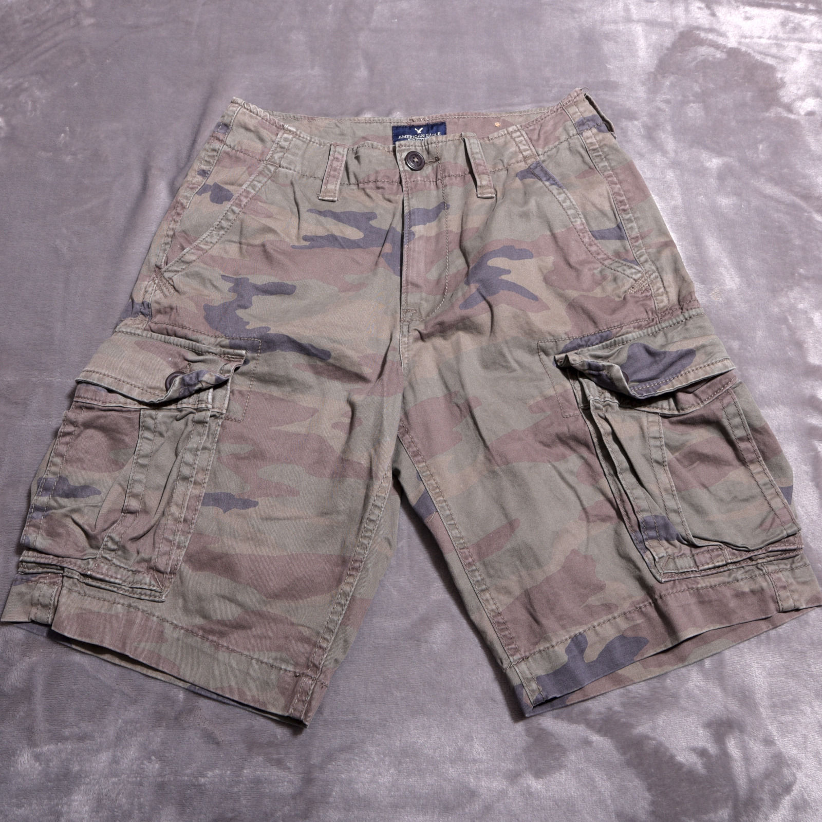 american eagle camo shorts