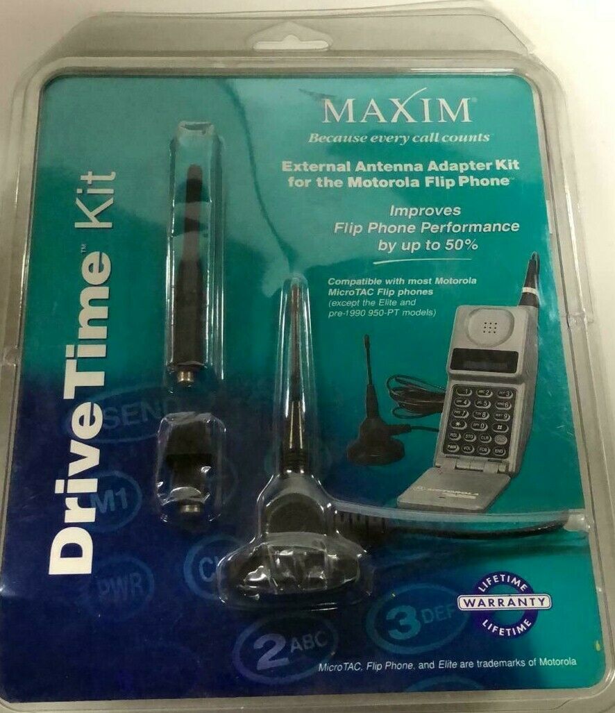 Maxim External Antenna Adapter Kit for the Motorola Flip Phone Car