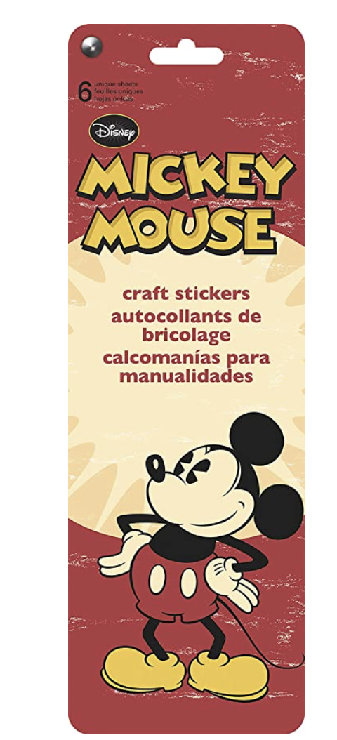 Primary image for SandyLion Disney Sticker Flip Pack, Mickey Mouse, 6 Pages, Scrapbooking