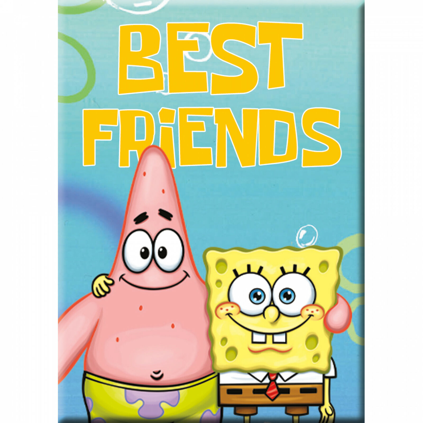 SpongeBob SquarePants Best Friends Blue Refrigerator